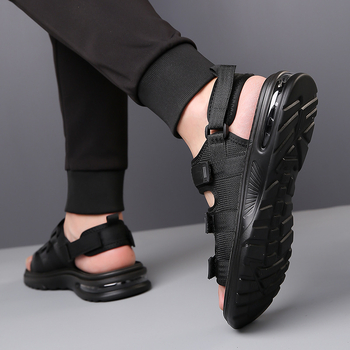 Καλοκαιρινά Σανδάλια Ανδρικά Σανδάλια με Ανοιχτά Δάχτυλα Μοντέρνα Casual Explosions Ανθεκτικά στη φθορά Παπούτσια για Εξωτερική Χρήση, Ανδρικά Casual Σανδάλια