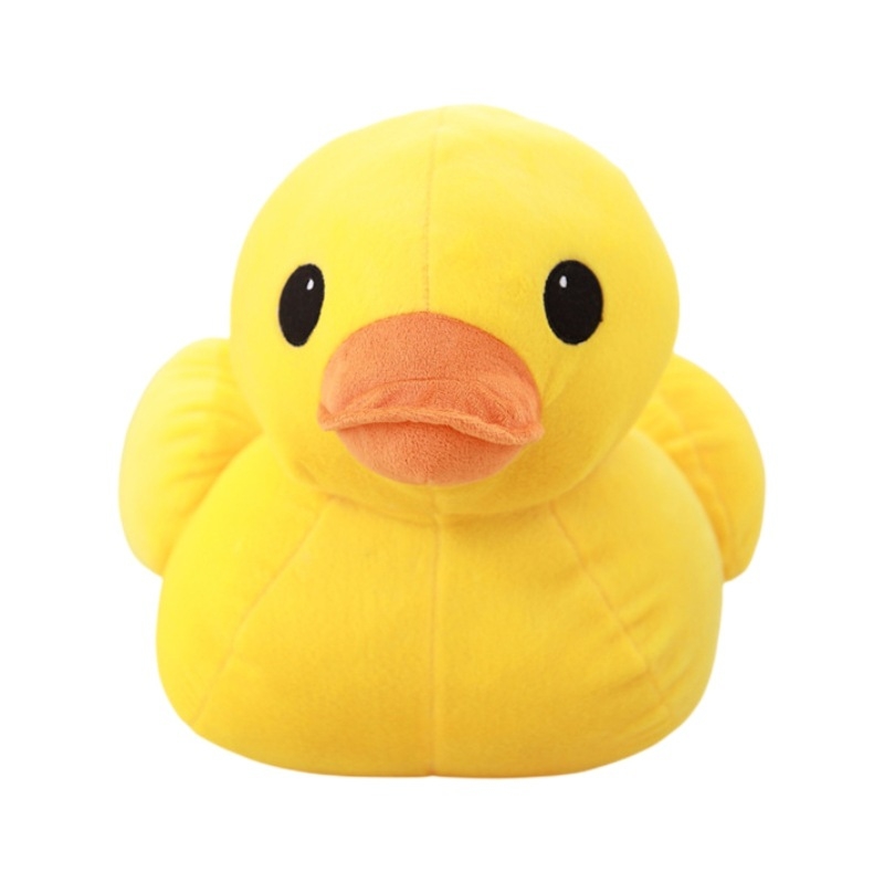 Păpușă clasică mică cu rață galbenă, drăguță Hong Kong care derivă, mare, cu desene animate, rață de rubarbă, jucărie de pluș, cadou