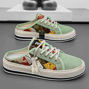 Άνοιξη και Καλοκαίρι 2025 Νέα μοντέρνα ευέλικτα νεανικά casual αναπνεύσιμα υφασμάτινα παπούτσια Ανδρικά casual slip-on slip-on