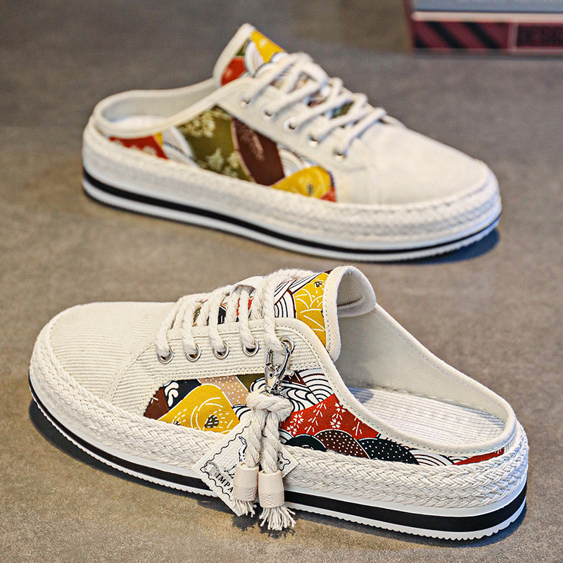 2025 tavaszi és nyári új, divatos, sokoldalú, ifjúsági, alkalmi, lélegző, szövetből készült férfi cipők, alkalmi, bebújós cipők