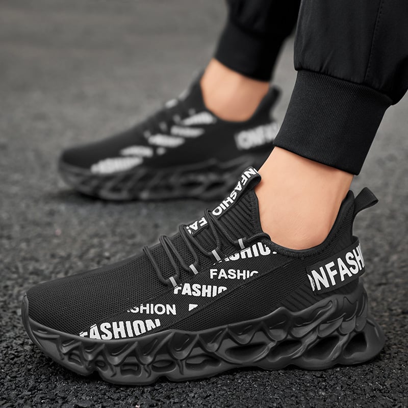 Pantofi sport respirabili pentru bărbați, mărimi mari, țesute zburătoare, en-gros, din fabrică
