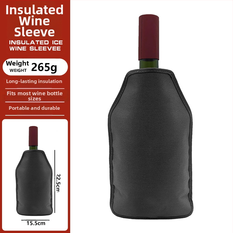 Geeljahutusega jääkott, jääveiniümbris, jääkott, punase veini kott, veini isolatsiooniga veinikott, kuuma ja külma kaheotstarbeline isolatsioon ja külmhoiuteenus