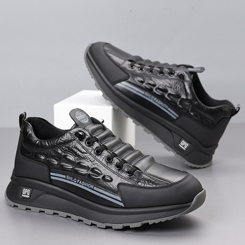 Ανδρικά Παπούτσια Άνοιξης 2025, Μοντέρνα, Ανδρικά Casual Παπούτσια, Ελαφριά, Αναπνέοντα, Ενηλίκων, Δερμάτινα, Μαλακές Σόλες, Ελαφριά