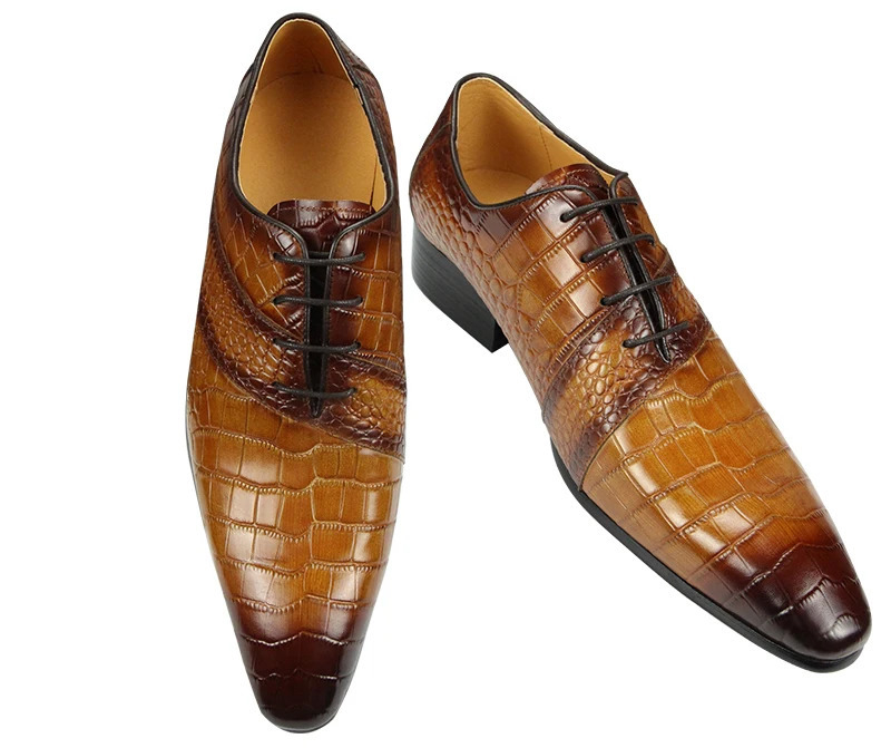 Pantofi sport bărbați din piele naturală, pantofi casual Oxford, pantofi eleganti de afaceri, pantofi cu șireturi, pantofi de nuntă, negru, maro