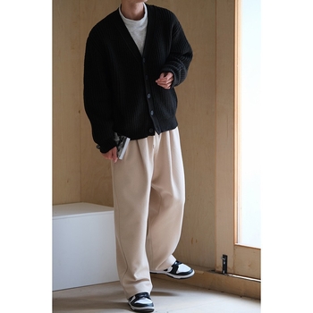 Φθινόπωρο και Χειμώνας Ραπτική Υψηλής Ποιότητας Sense Loose Lazy Style Short Cardigan Knitted Sweater Coat Trendy Πουλόβερ για Άνδρες και Γυναίκες