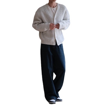 Φθινόπωρο και Χειμώνας Ραπτική Υψηλής Ποιότητας Sense Loose Lazy Style Short Cardigan Knitted Sweater Coat Trendy Πουλόβερ για Άνδρες και Γυναίκες