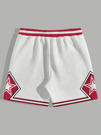 Мъжки летни шорти за мъже, американска улична мода, летни спортове, американски модерни маркови ежедневни шорти с букви