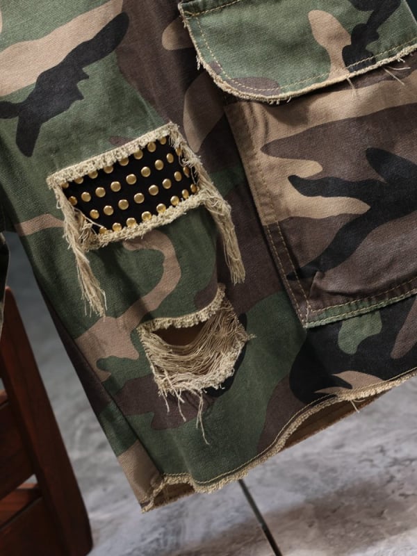 Američke prekogranične nove maskirne karirane kratke hlače za vanjsku upotrebu, taktičke hlače, ljetna radna odjeća, ležerne hlače, jurišne hlače za muškarce