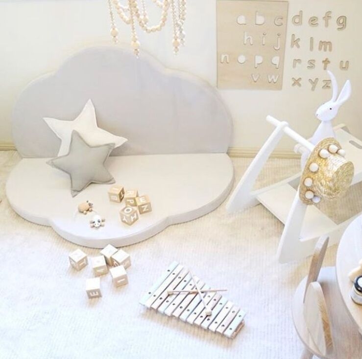 Nauja daugiafunkcinė žiedlapių kombinuota pagalvėlė kūdikiams, žaidimų pagalvėlė, tinginio pagalvėlė kambario dekoracijai