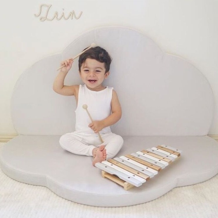 Nauja daugiafunkcinė žiedlapių kombinuota pagalvėlė kūdikiams, žaidimų pagalvėlė, tinginio pagalvėlė kambario dekoracijai