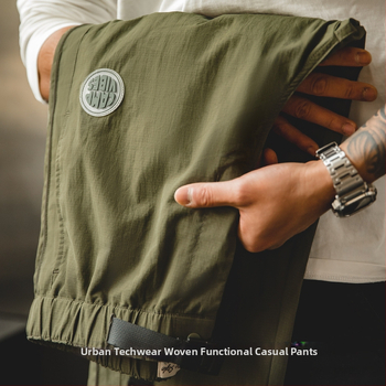 Madden Tooling Mountain funkcionális, állítható egyenes szárú nadrág, szőtt, kültéri, laza, hétköznapi, hosszú nadrág, férfi őszi