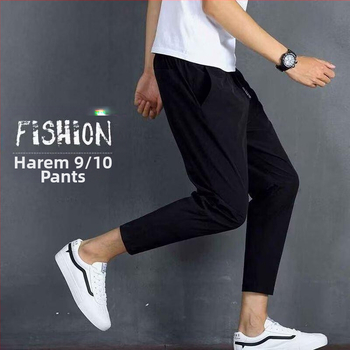 Pantaloni casual all-match pentru bărbați, pantaloni casual drepți lejeri, 2024, pantaloni la modă pentru bărbați, all-match ins port, pantaloni la modă pentru bărbați