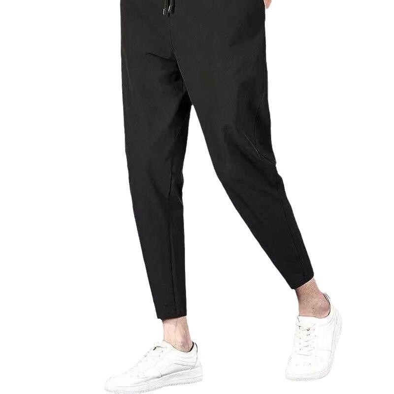Pantaloni casual all-match pentru bărbați, pantaloni casual drepți lejeri, 2024, pantaloni la modă pentru bărbați, all-match ins port, pantaloni la modă pentru bărbați