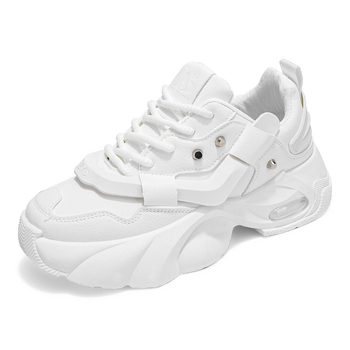 45,46 Nagy méretű, közvetlen gyári értékesítésű, új, lélegző, vastag talpú, sport- és szabadidőcipő apucinak, puha talpú, puha felületű, trendi, diákcipő férfiaknak