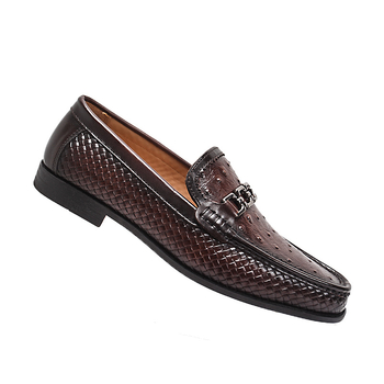 Ανδρικά Loafers από Γνήσιο Δέρμα με Κροκόδειλο, Νέα Casual Slip-On Mules, Δερμάτινα Παπούτσια Lazy Slip-Ons