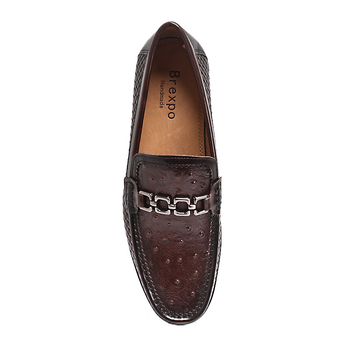 Ανδρικά Loafers από Γνήσιο Δέρμα με Κροκόδειλο, Νέα Casual Slip-On Mules, Δερμάτινα Παπούτσια Lazy Slip-Ons