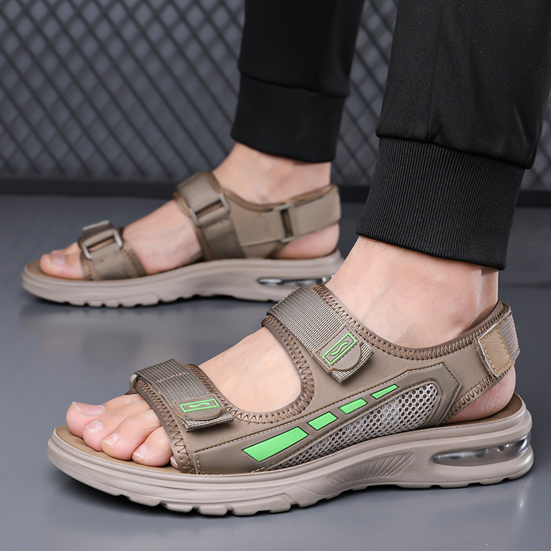 Sandale bărbați de vară noi casual versatile talpă moale plajă pantofi stil coreean sport sandale bărbați en-gros
