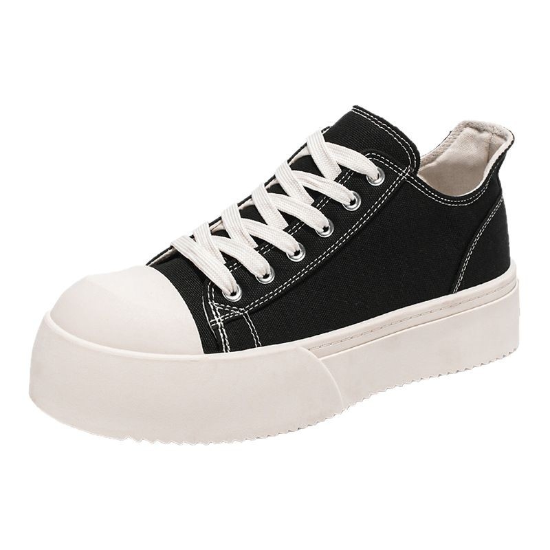 Pantofi de pânză în stil japonez pentru bărbați, de vară, respirabili, anti-miros, sport, adidași, studenți, negri, la modă, versatil, de nișă, din pânză, mărime mare