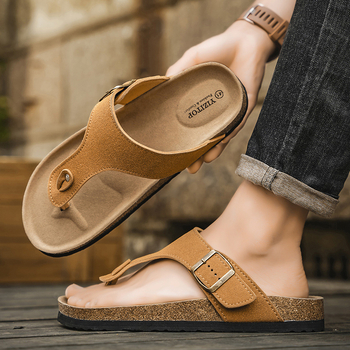Boken 2025 Nove ljetne muške japanke Birkenstock japanke za plažu Papuče s otvorenim prstima japanke