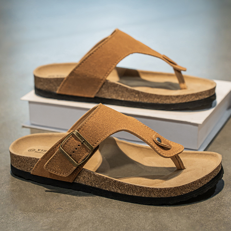 Boken 2025 Nove ljetne muške japanke Birkenstock japanke za plažu Papuče s otvorenim prstima japanke