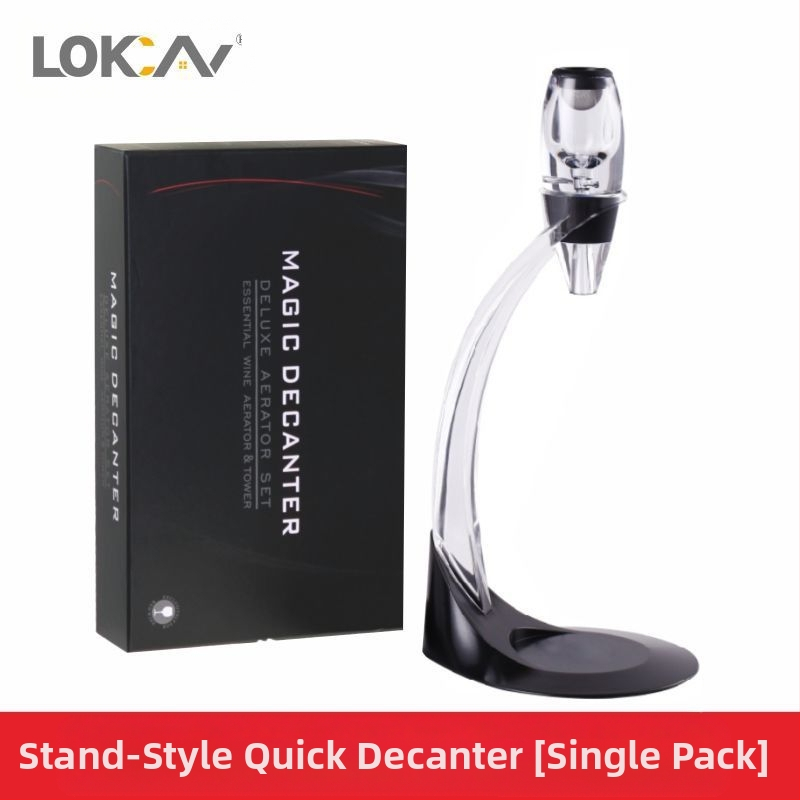 Bor forgó dekanter háztartási dekanter gyors vízesés automatikus luxus bor bor gyors dekanter