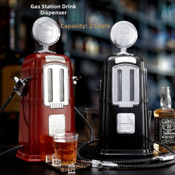 Vintage Creative Bar Double Gun veinijaotur Veinikann Veinitorn Bensiinijaam Veini infusioonimasin Õllemasin Kodune õllemasin