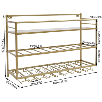 Nordic Light luksuslik veiniriiul seinale riputatav veinikapp Lihtne kerge luksuslik veiniriiul seinakaunistuseks mõeldud hoiuriiul rippuv tassiriiul