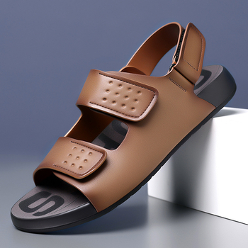 Sandale explozive pentru bărbați, pantofi de vară în aer liber, de înaltă calitate, antiderapanți, casual, groși, papuci pentru bărbați