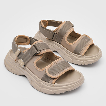 Σανδάλια Ανδρικά Καλοκαιρινά Νέα Μοντέρνα Casual Αθλητικά Εξωτερικά Ρούχα Ανδρικές Παντόφλες Παπούτσια Παραλίας 471220 Λευκό-J