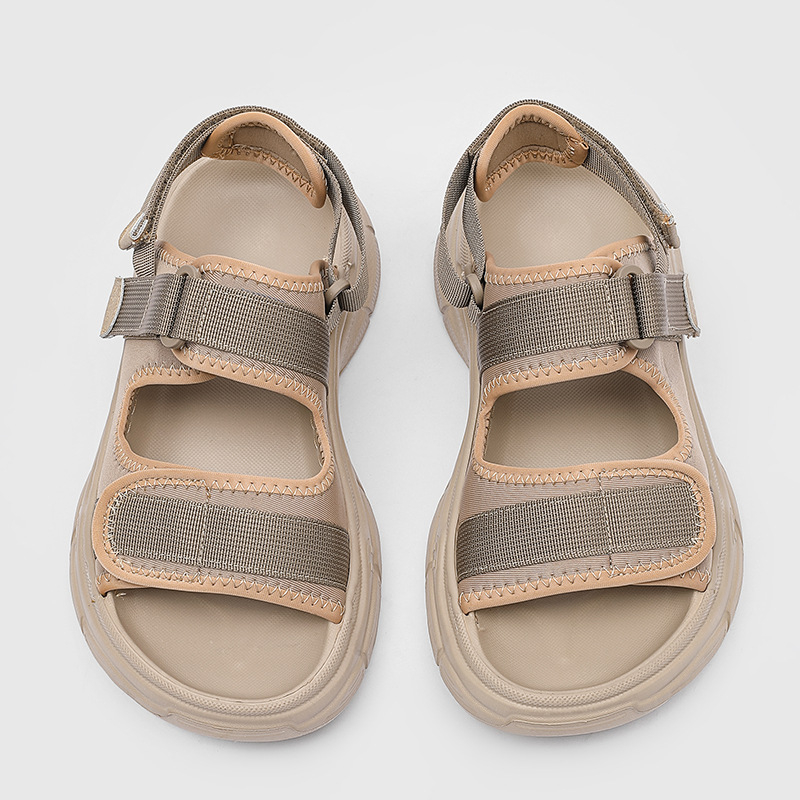 Sandale pentru bărbați, vară nouă, sport casual la modă, îmbrăcăminte exterioară, papuci pentru bărbați, pantofi de plajă 471220 Alb-J