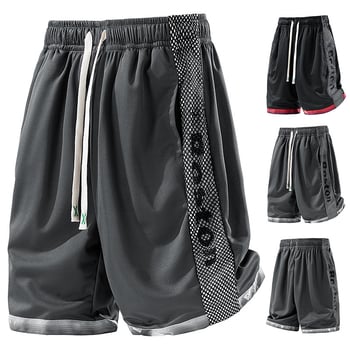 [Stil transfrontalier stereo 3D] M-6Xl vară mărime mare pantaloni scurți de mătase de gheață pentru bărbați pantaloni cu aer condiționat sport pantaloni cu cinci puncte pantaloni medii