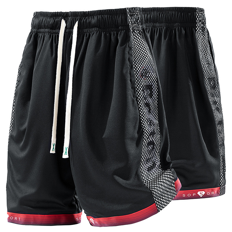 [Stil transfrontalier stereo 3D] M-6Xl vară mărime mare pantaloni scurți de mătase de gheață pentru bărbați pantaloni cu aer condiționat sport pantaloni cu cinci puncte pantaloni medii