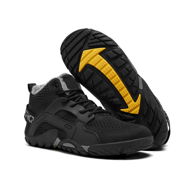 2024 Nové cezhraničné bavlnené topánky Pánske outdoorové snehové topánky s flísovou podšívkou, teplé protišmykové ležérne turistické bavlnené topánky