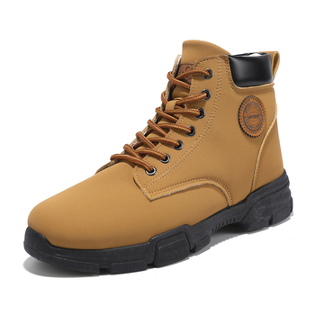 Παπούτσια Ανδρικά 2022 Νέες μπότες Martin Ανδρικά Βρετανικής Μόδας Ανδρικά Παπούτσια Casual Παπούτσια Εργασίας Χειμερινά Ψηλά Παπούτσια για Άνδρες