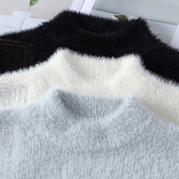 Трансгранично генериране на външна търговия AliExpress студенти от мъжки пол тласкат предимно млади хора с подплатени пуловери от норково кадифе