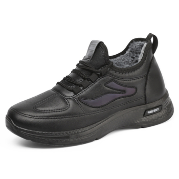 Pamutcipők Téli Új Kültéri Férfi Cipők Polár Bélelt Vastagított Hócipők Meleg Nagy Méretű Rövid Csizmák Határon Átnyúló Poliuretán Pamut Csizma