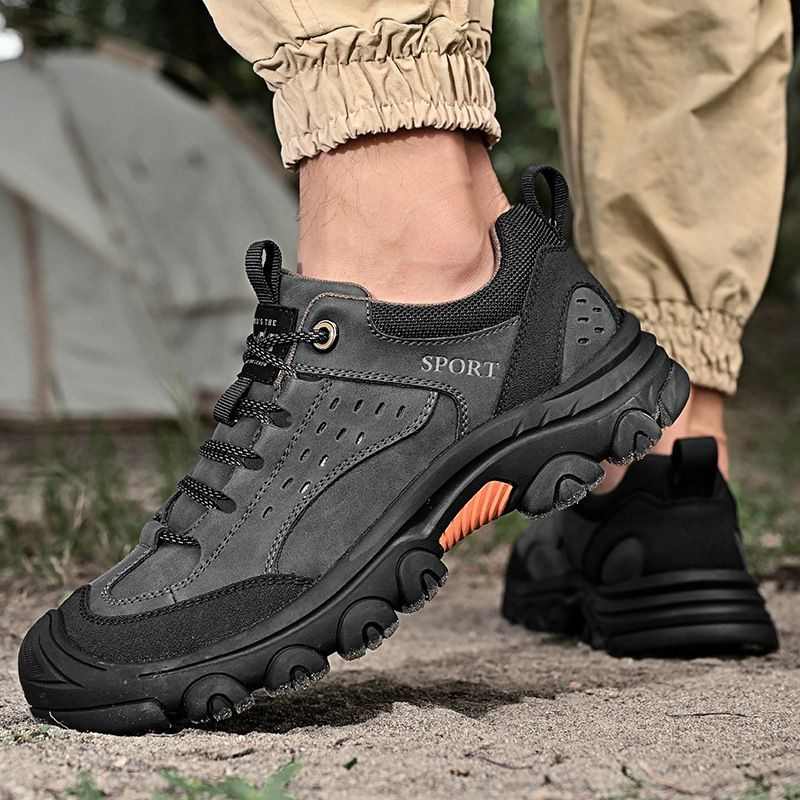 2025-ös, megfizethető, luxus, elegáns, új termék, kültéri, tavaszi és téli, alkalmi, sokoldalú, valódi bőr férfi sportcipő puha talppal és kényelemmel