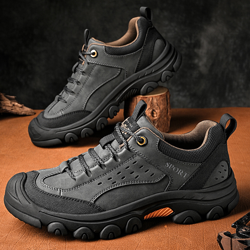 2025-ös, megfizethető, luxus, elegáns, új termék, kültéri, tavaszi és téli, alkalmi, sokoldalú, valódi bőr férfi sportcipő puha talppal és kényelemmel