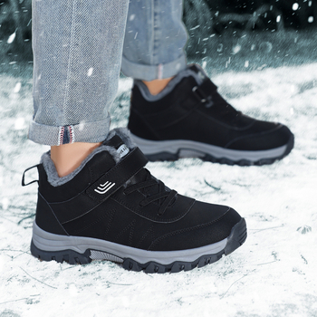 2025 Διασυνοριακά Ψηλά Βαμβακερά Παπούτσια σε Ζεστές Πωλήσεις, Χειμερινές Ζεστές Μπότες Χιονιού για Άνδρες και Γυναικές, Μεγέθη 36-43, Ελαφριά