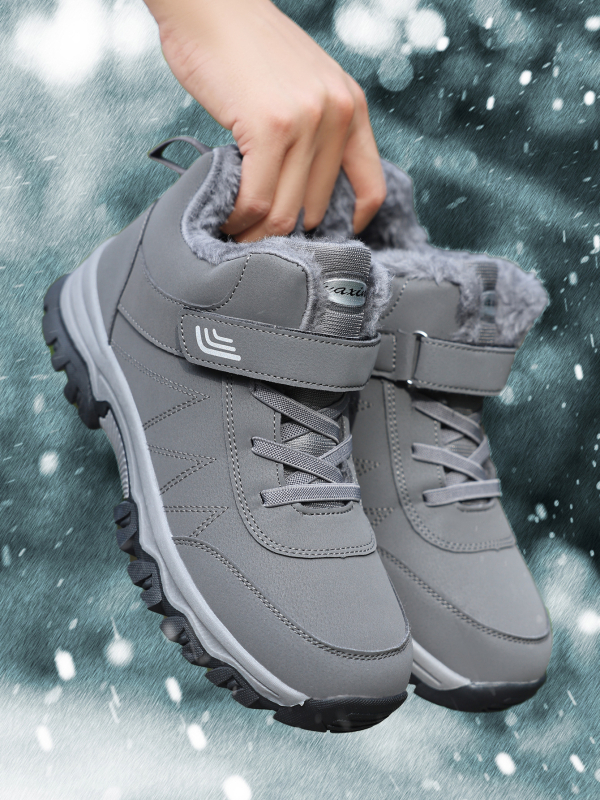 2025 Határon átnyúló, népszerű, magas szárú pamutcipő, téli, meleg hótaposó férfiaknak és nőknek, 36-43-as méret, könnyű