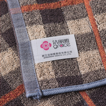 Jie Liya rankšluostis medvilninis minkštas sugeriantis sutirštintas medvilninis rankšluostis, išsiuvinėtas logotipas Jie Liya 6145