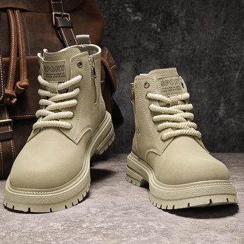 JL2318 Toamna și iarna Zhongbang Pantofi de asigurare a muncii Pantofi de exterior Pantofi la modă Pantofi Martin Pantofi pentru bărbați