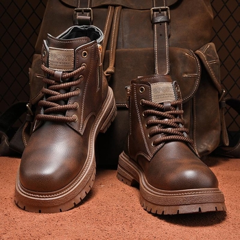 JL2318 Toamna și iarna Zhongbang Pantofi de asigurare a muncii Pantofi de exterior Pantofi la modă Pantofi Martin Pantofi pentru bărbați