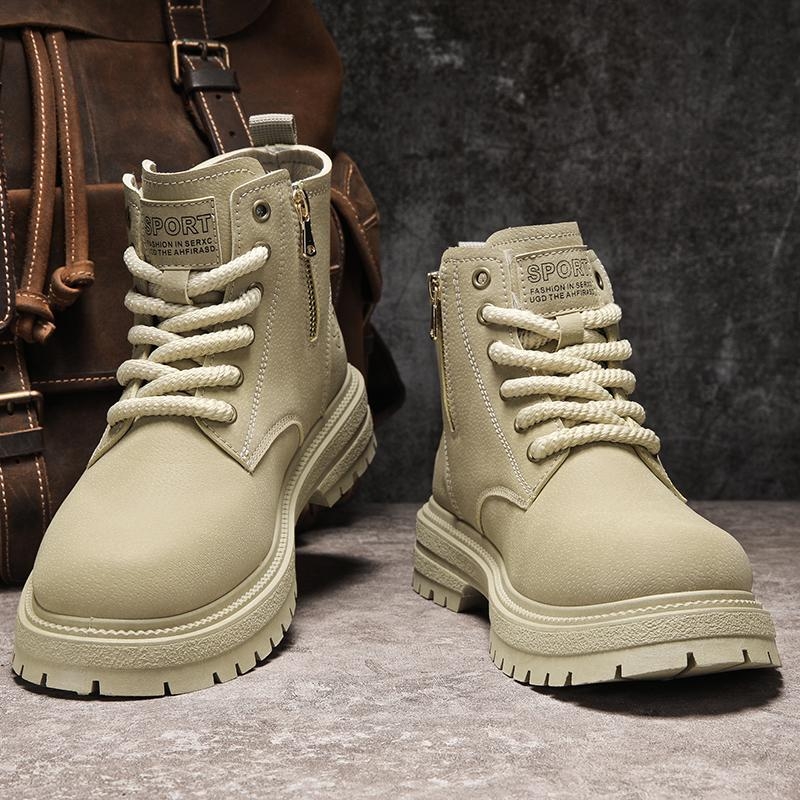 JL2318 Toamna și iarna Zhongbang Pantofi de asigurare a muncii Pantofi de exterior Pantofi la modă Pantofi Martin Pantofi pentru bărbați