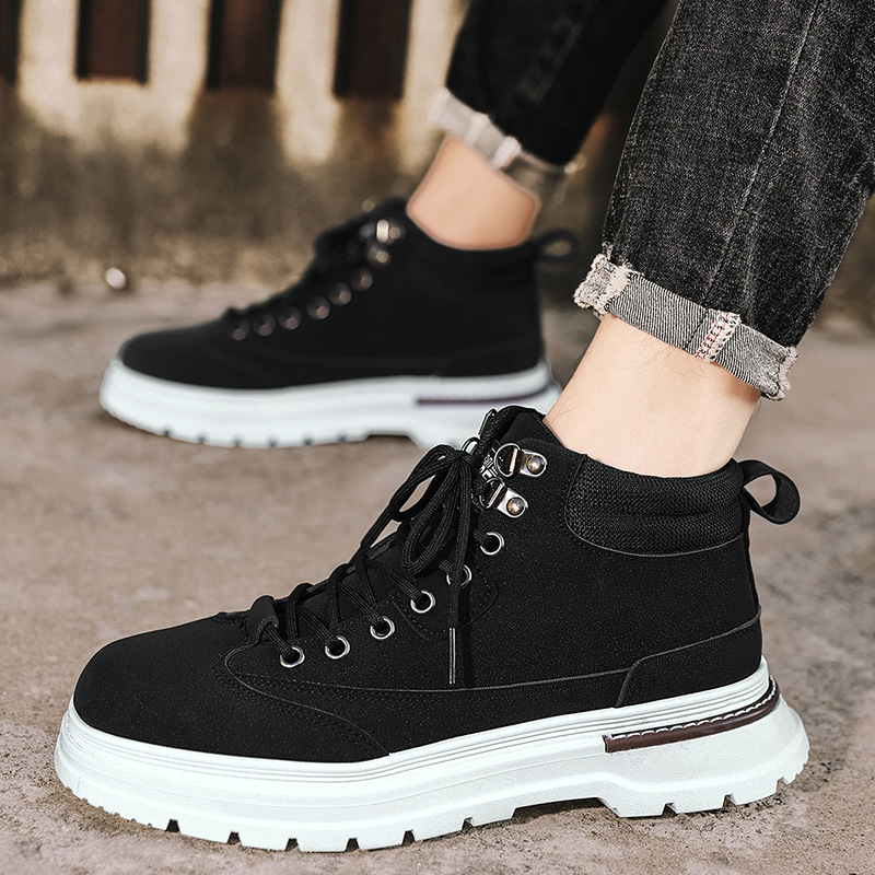 plus size Határokon átnyúló férfi cipők Munkavédelmi cipők Mindenféle Martin csizmák Munkaruházati csizmák Bőr magas szárú tornacipők Alkalmi cipők Férfi rebarbara csizmák