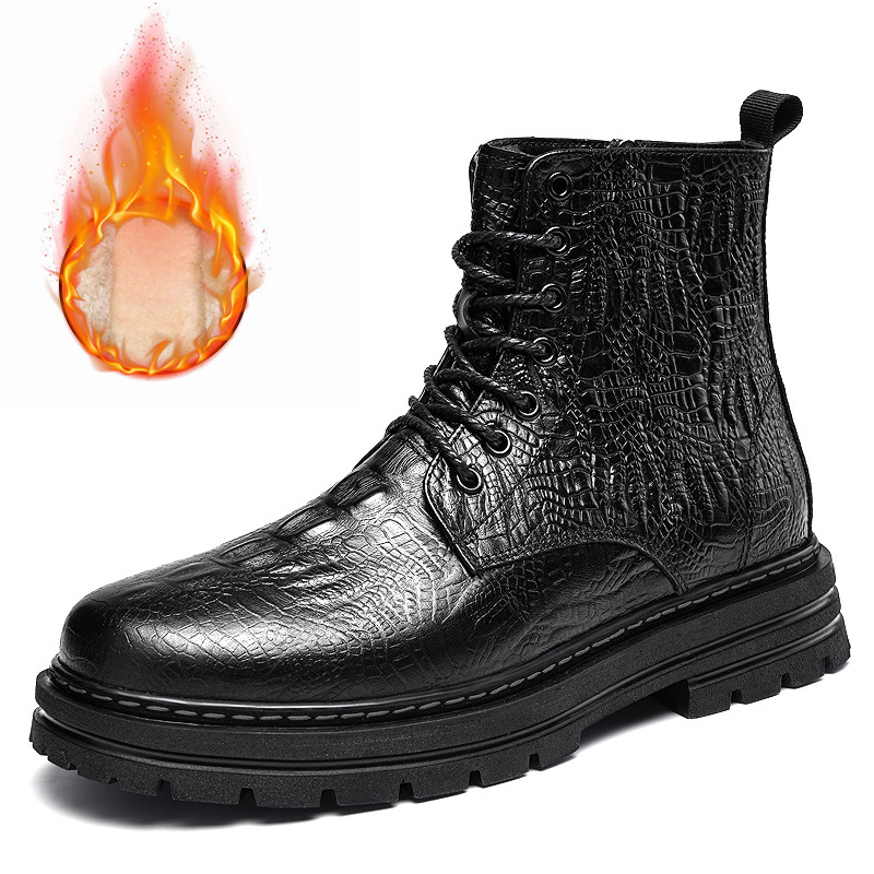 Extra nagy méretű Martin csizma férfi 45 plusz méret plusz 46 bőr casual 47 magas szárú 48 polár bélésű munkacipő pamut cipő 36