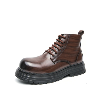 Vyriškų britiško stiliaus Martino aulinukų su storapadžiais, paaukštintais aulinukais, verslo klasės, Joker bateliai 2279-J karta.