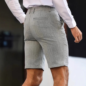 Határokon átnyúló európai és amerikai férfi lezser, egyszínű, egyenes szabású rövidnadrág, nyári, csípőemelő, kis méretű nadrág