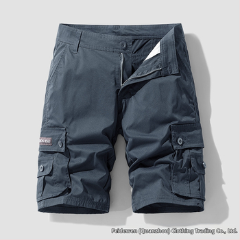 Határokon átnyúló e-kereskedelem Külkereskedelem Nyári új Camouflage férfi utcai funkcionális rövidnadrág Cargo nadrág Hétköznapi divatos taktikai nadrág
