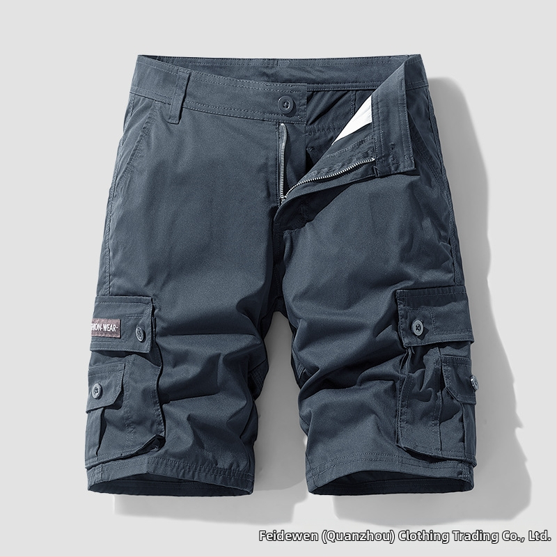 Határokon átnyúló e-kereskedelem Külkereskedelem Nyári új Camouflage férfi utcai funkcionális rövidnadrág Cargo nadrág Hétköznapi divatos taktikai nadrág